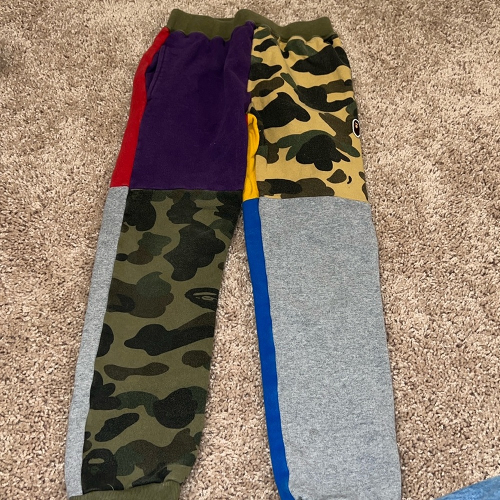 Kids bape sweatpants